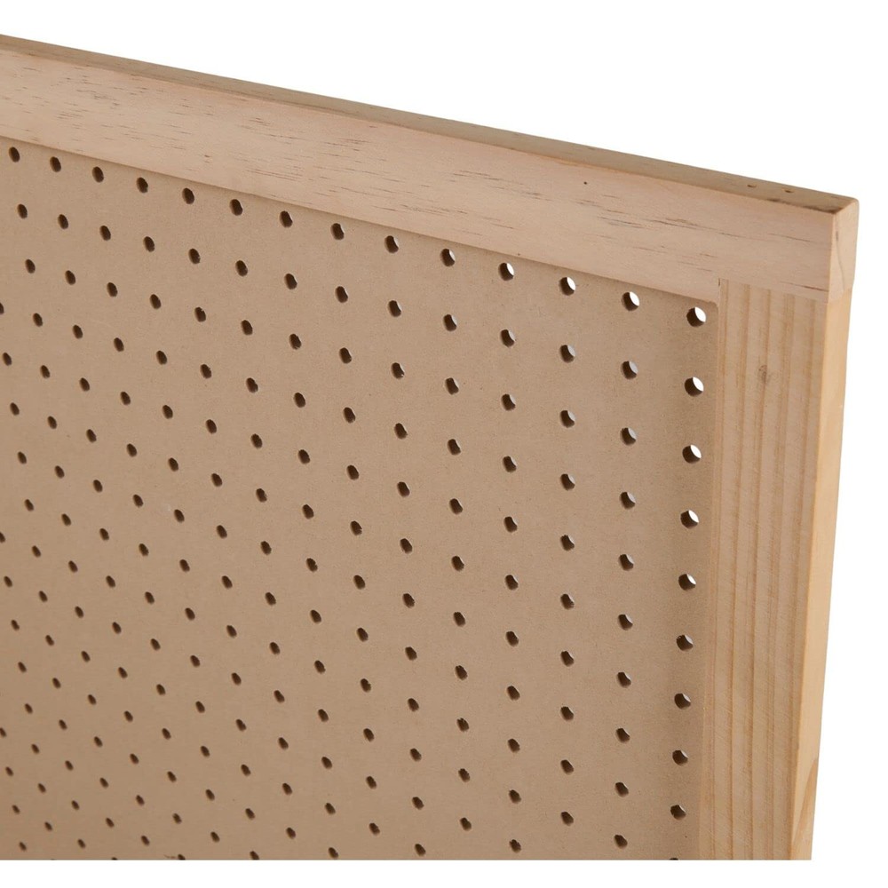 Standing Pegboard Display Craft Panel Organizer Screen 32" Wide x 48" High