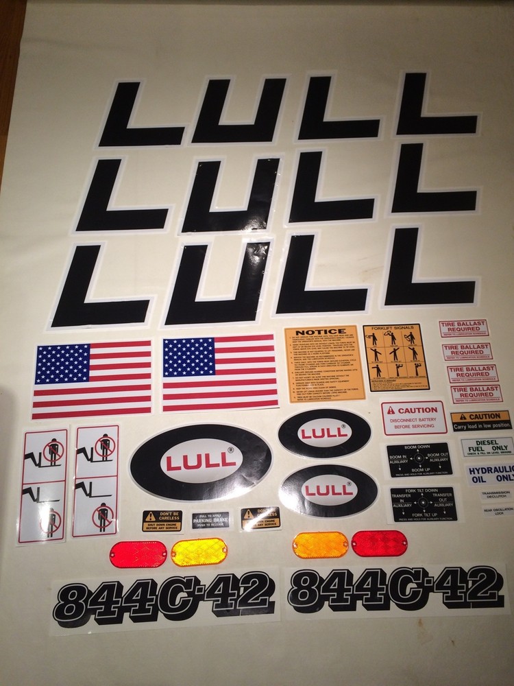 JLG Lull 844c-42 Decal Kit