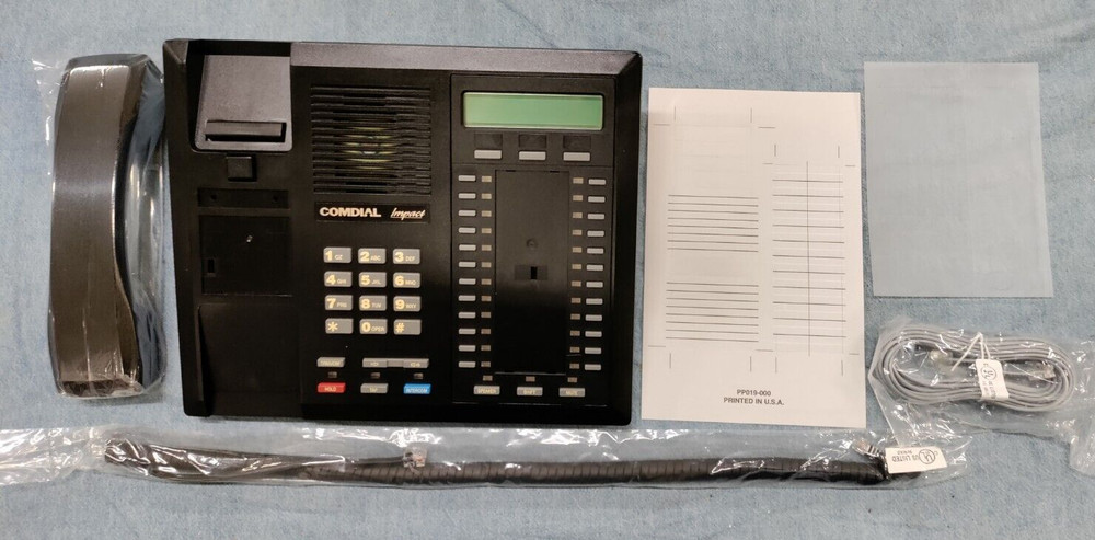 Comdial Impact 8024S-GT Office Black Display Phone