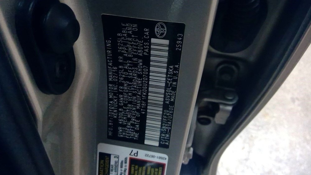 CAMRY 2015-2017 Glove Box 1786687