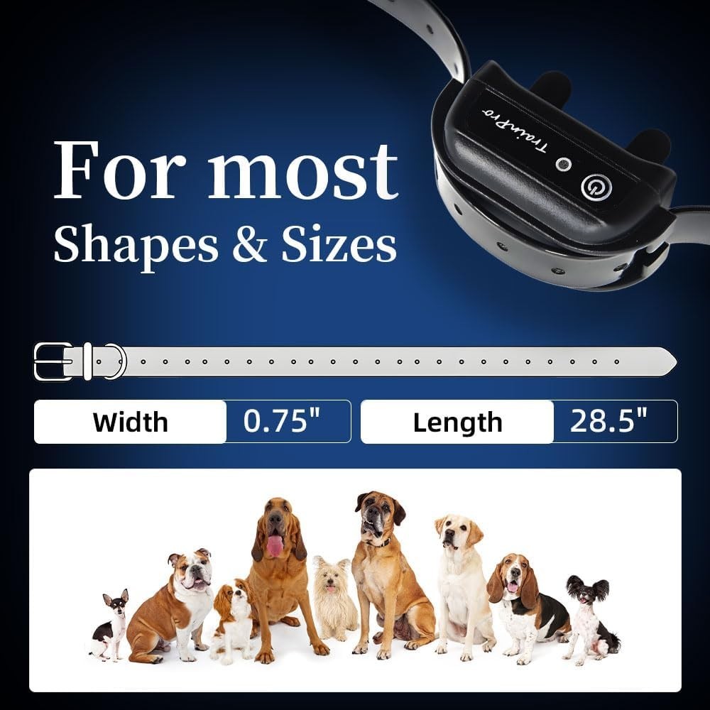 Universal Adjustable Waterproof Dog Training Collar Replacement Strap 28"
