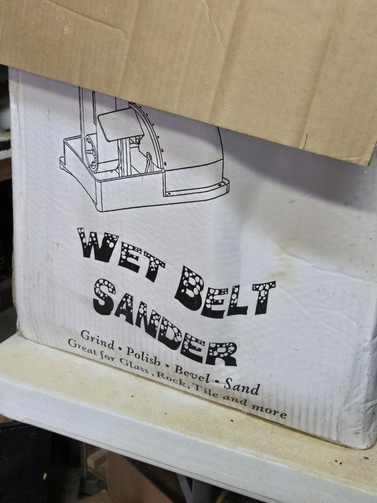 Wet Belt Sander For Glass