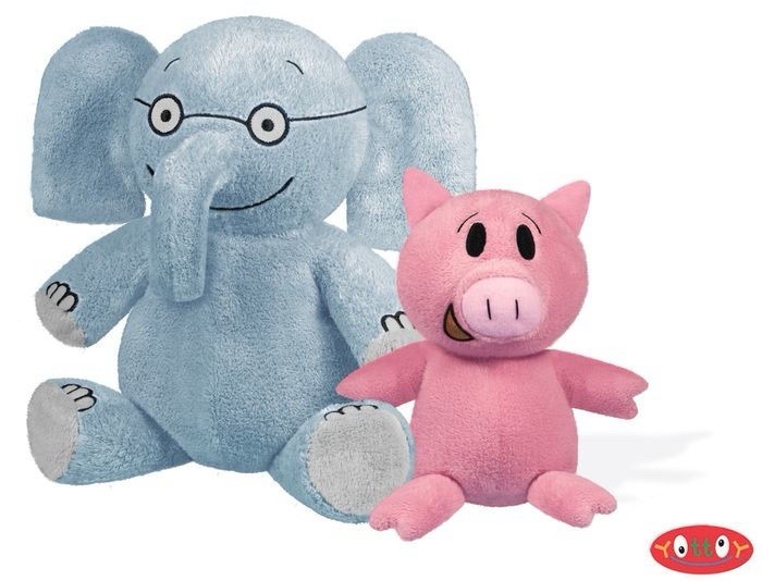 Elephant & Piggie: Plush Toy, MO Willems