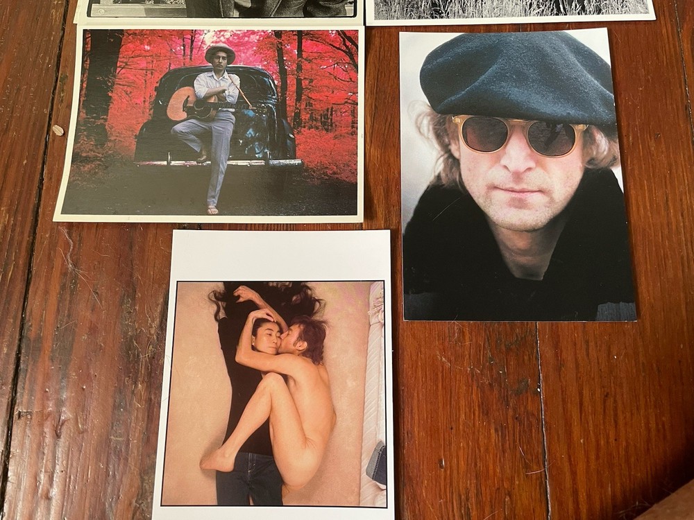 Beatles John Lennon Bob Dylan Postcards