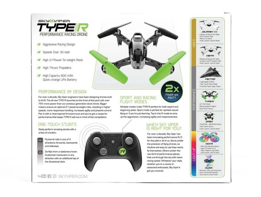 Sky Viper Type-R Perform Racing Drone
