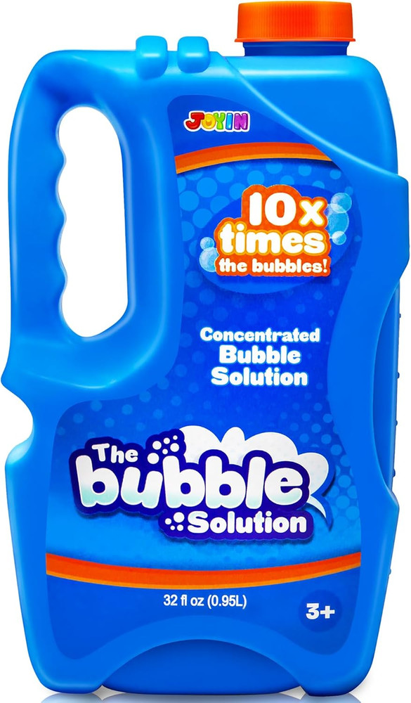 32 OZ Concentrated Bubble Solution for Bubble Machines (Up to 2.5 Gallons), Conc