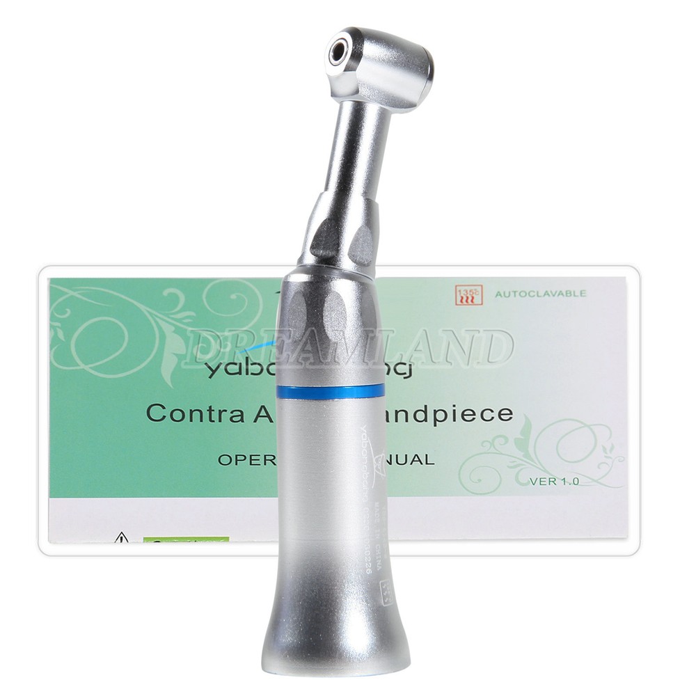 NSK Style Dental Slow Low Speed Handpiece Contra Angle Push Button E-Type CA