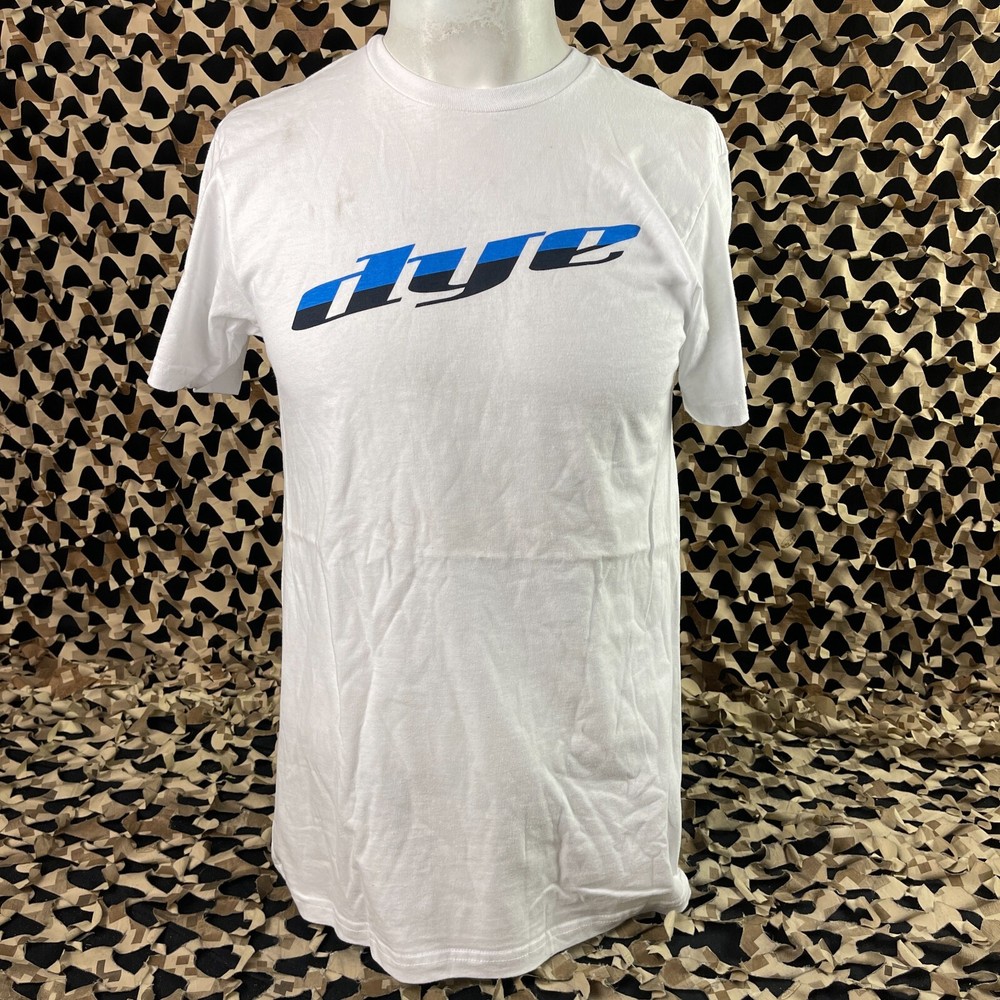 New Dye 2018 Split T-Shirt - White/Blue - Small