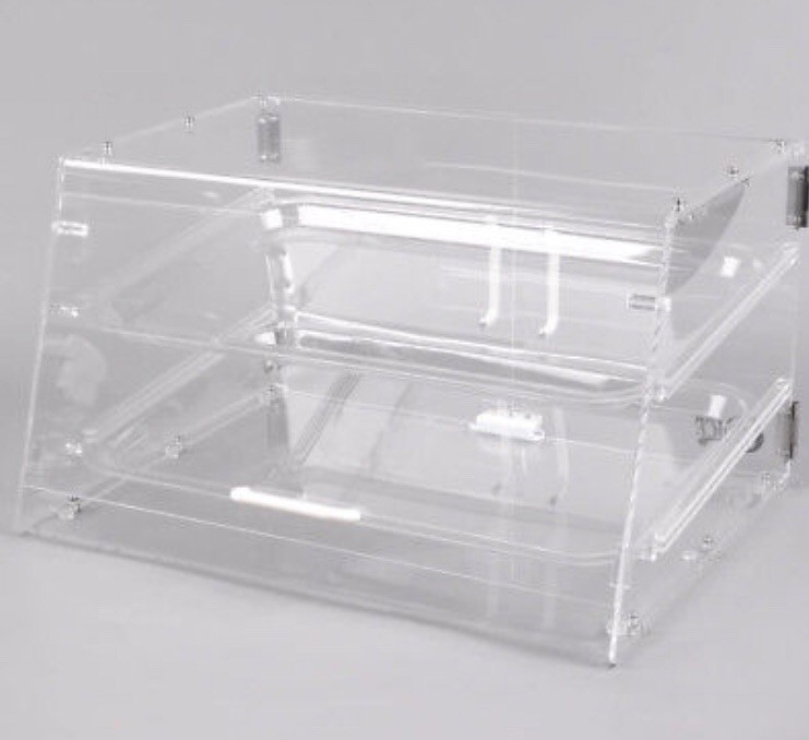 ADC-2, ACRYLIC DISPLAY CASE, 2 TRAY