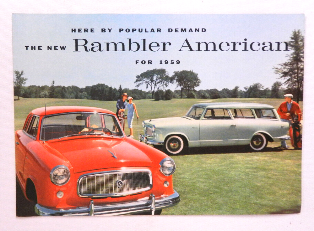 1950's Rambler Car Auto Brochure Lot