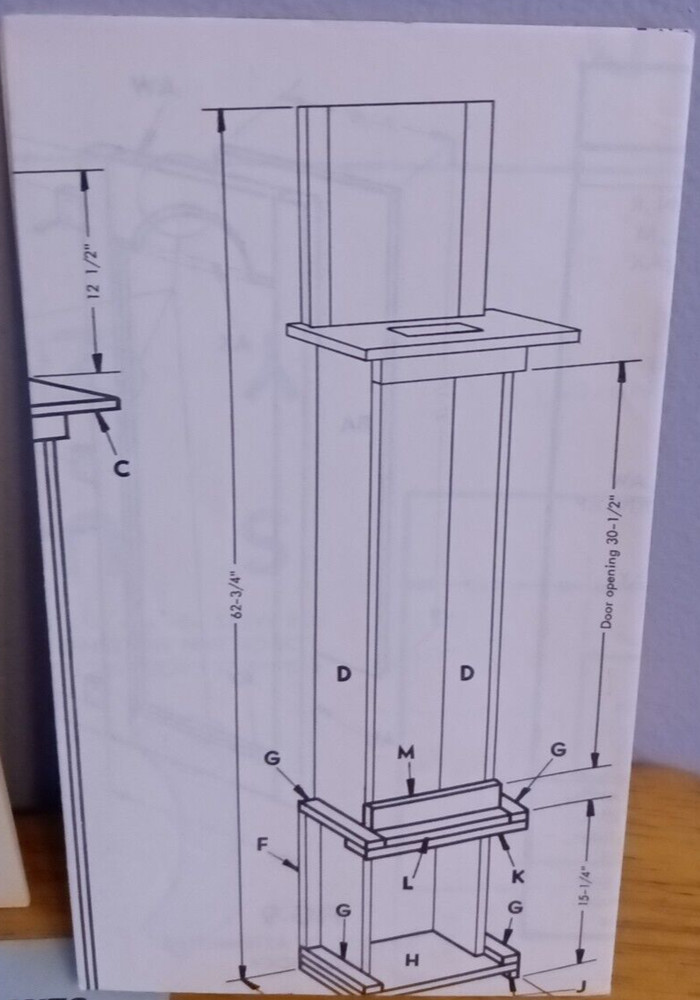 A Neely Hall No 363 Hall Clock Craft Patterns Studio 1963 Vintage Craft Patterns