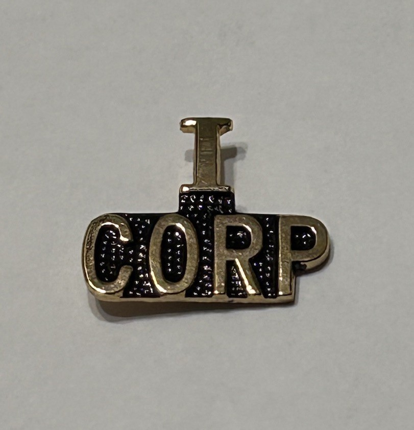 I CORP HAT PIN SMALL 3/4” WIDE
