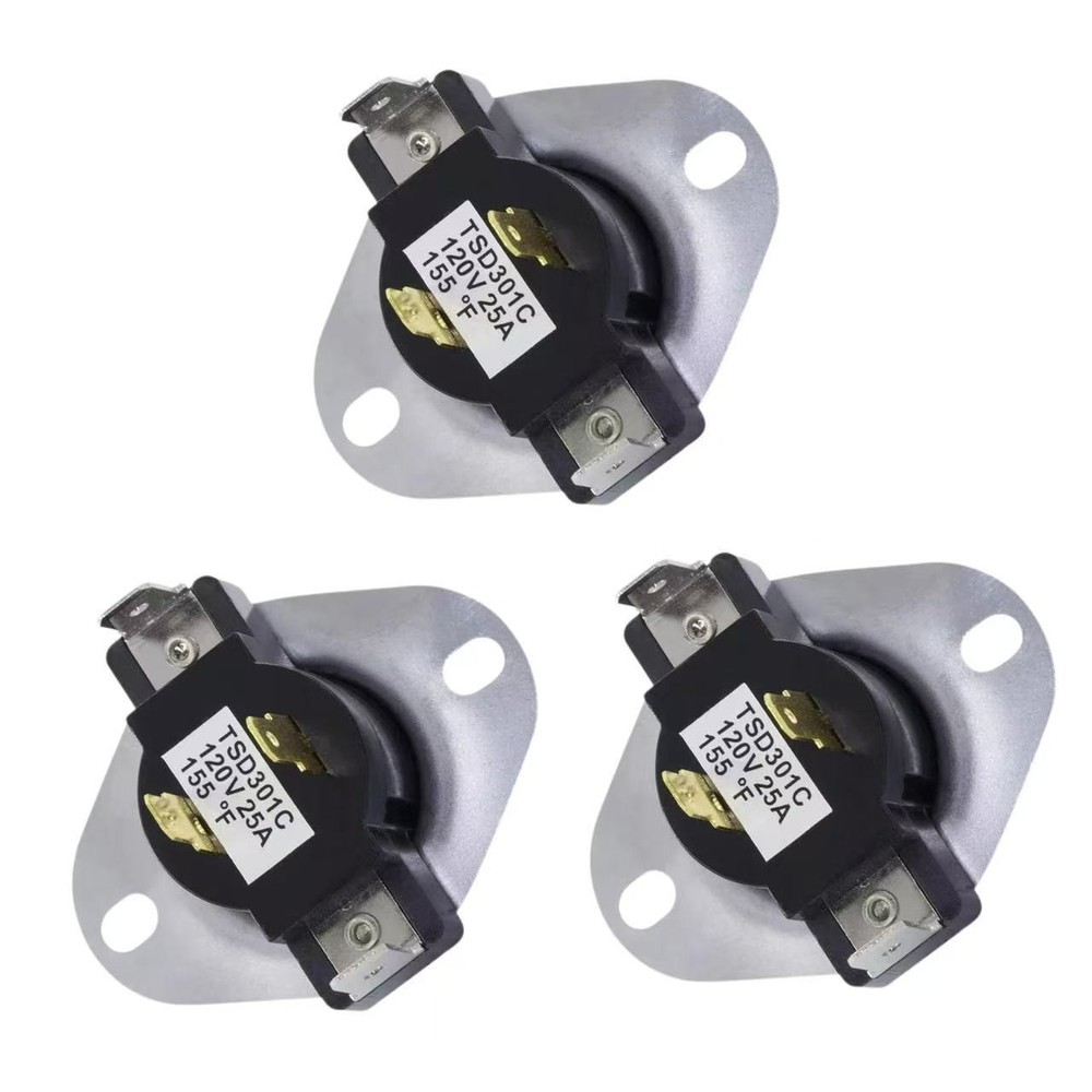 3Pack 3387134 Dryer Cycling Thermostat Replacement For Whirlpool