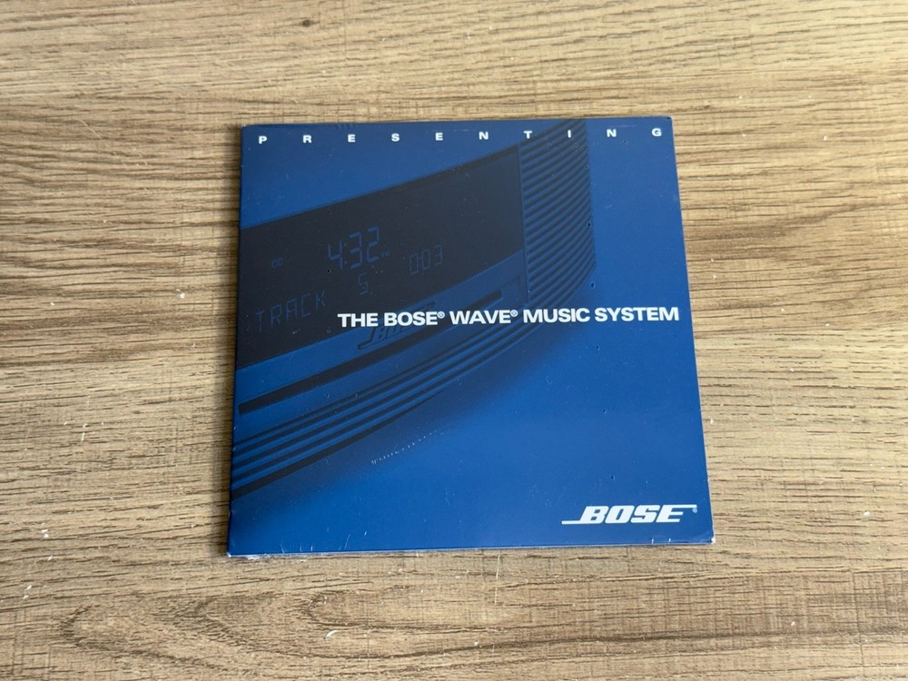 FACTORY SEALED BOSE Wave Music System Presenting Demo Disc CD