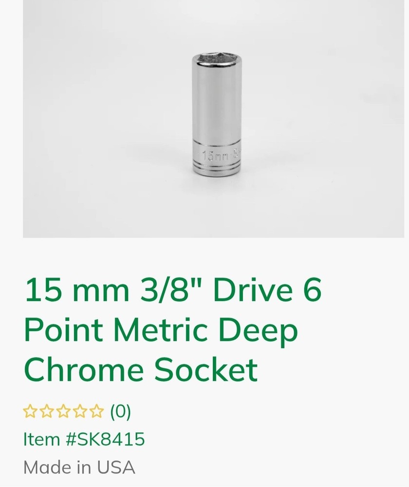 S K Deep Socket 8415