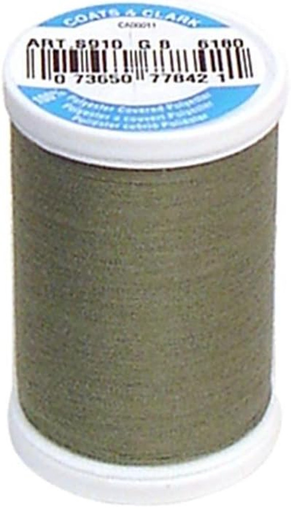 Dual Duty XP General Purpose Thread, 250-Yard, Green Linen