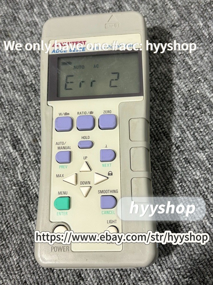 1PCS ADVANTEST ADCE 8230E optical power meter /hyy