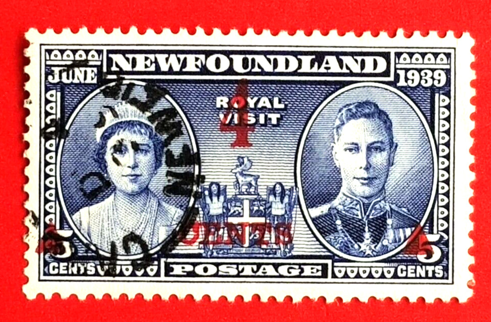 Canada Newfoundland #251 Royal Visit Used
