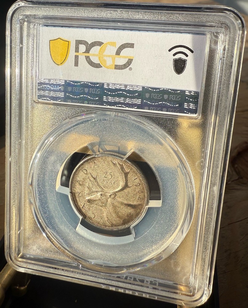 1962 25c Canada-PCGS VF35