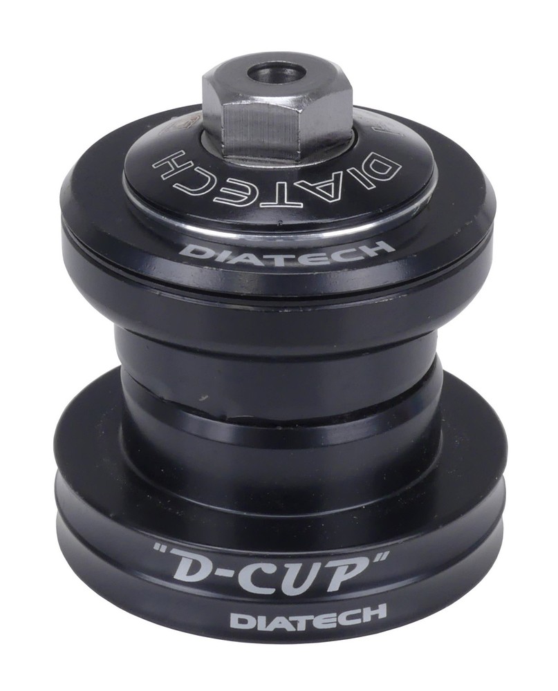 Diatech D-1 FS D-Cup BMX bicycle headset 1 1/8" THREADLESS - BLACK