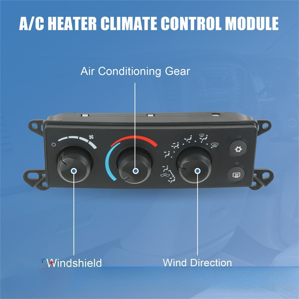 Front A/C Heater Climate Control Module For 2006-2008 Dodge Ram 1500 2500 3500