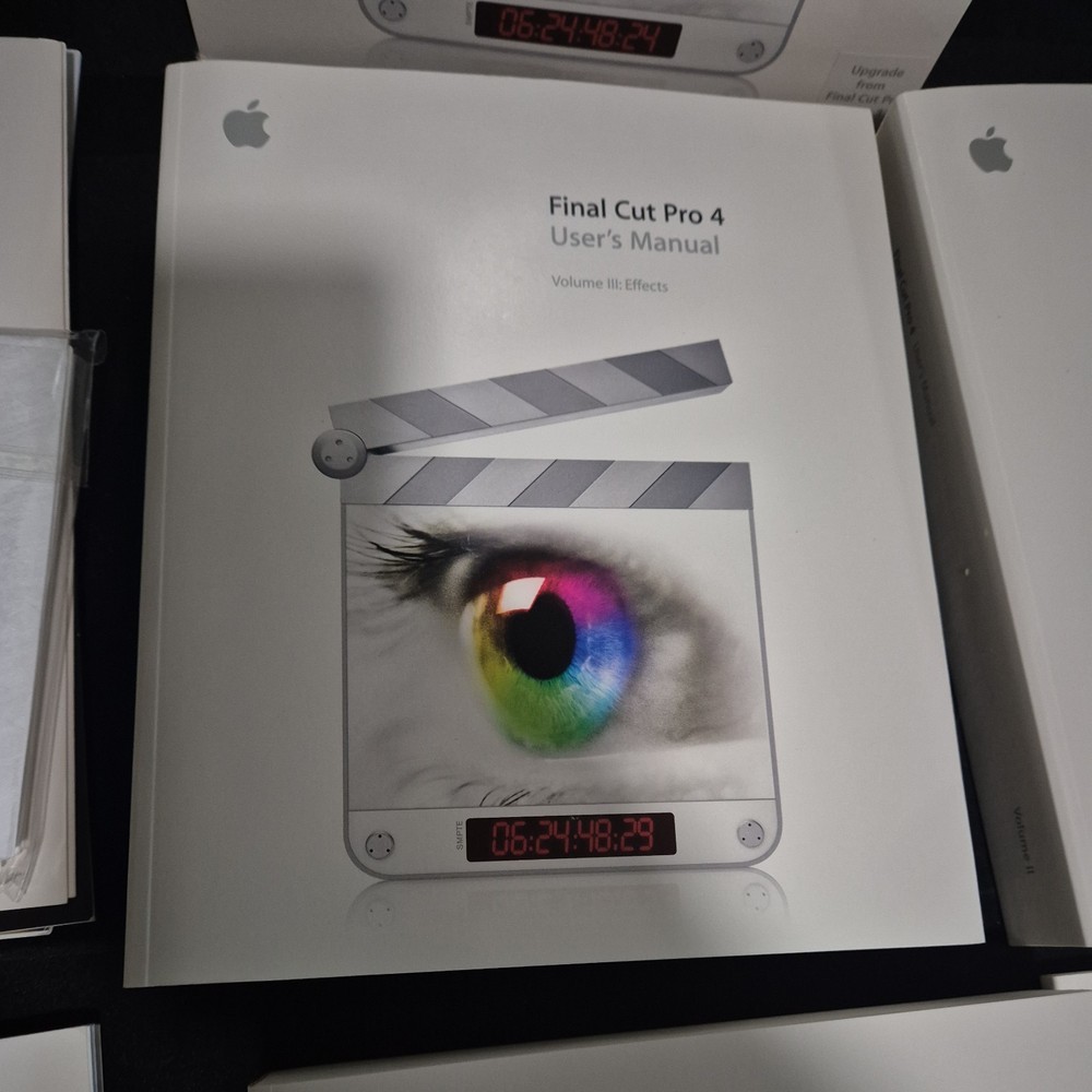 Final Cut Pro HD Version 4.5 – Upgrade Box Set (Mac, 2004) – RARE – Complete