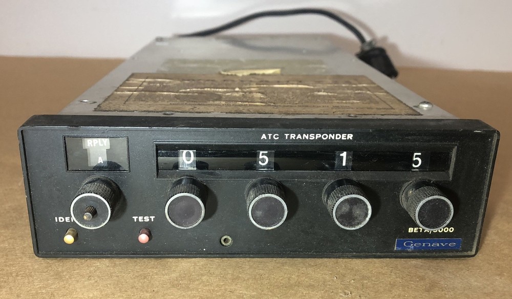 Genave BETA/5000 ATC Transponder BETA 5000 Untested-Parts