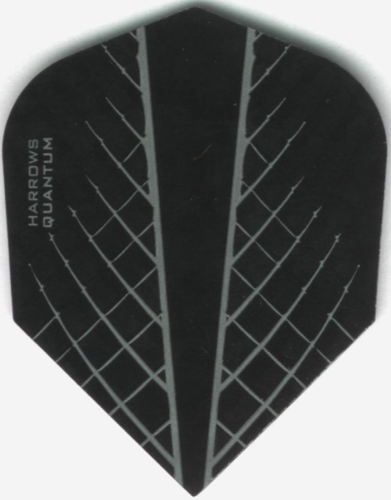 Black Harrows QUANTUM Dart Flights: 3 per set