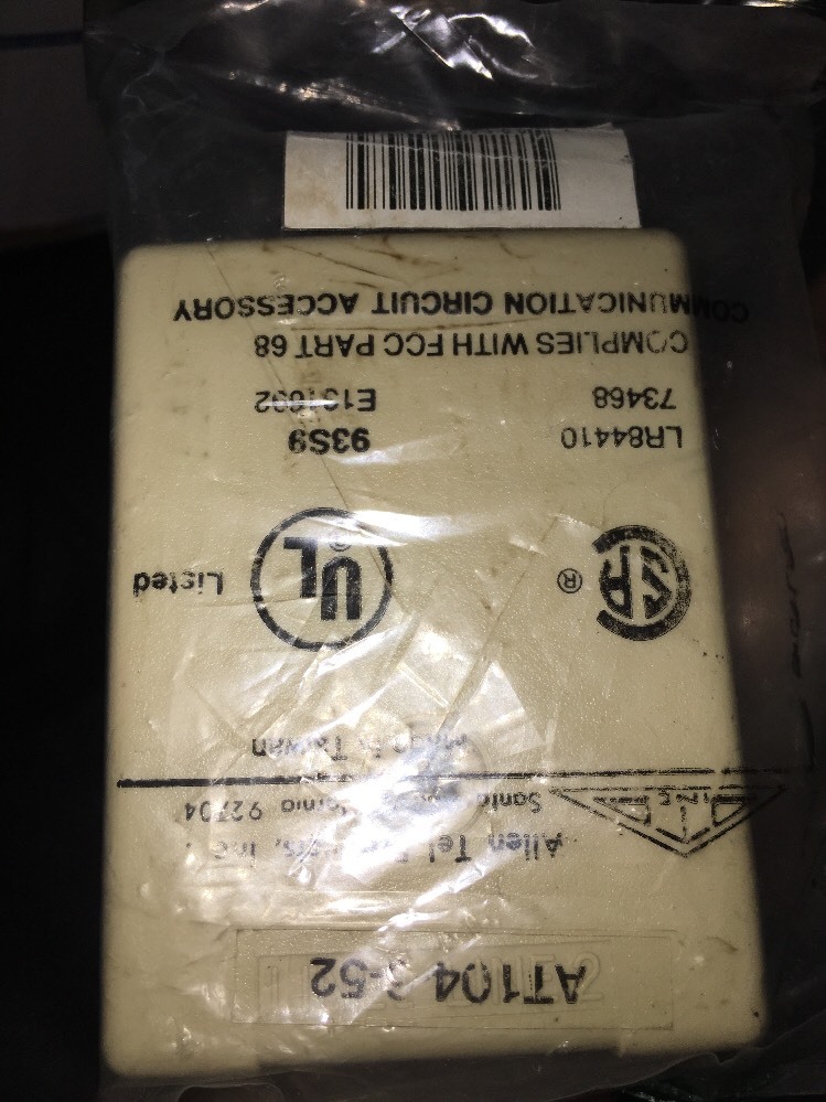Allen Tel Idc6 Cond Modular Jacks