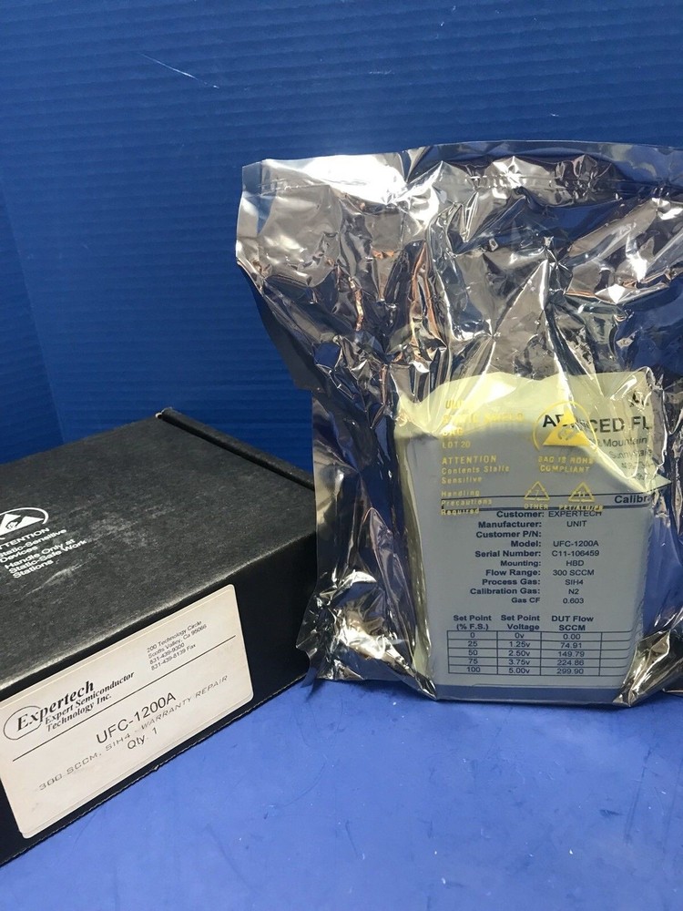 Unit UFC-1200A Mass Flow Controller, SIH4, 300 SCCM Refurbished