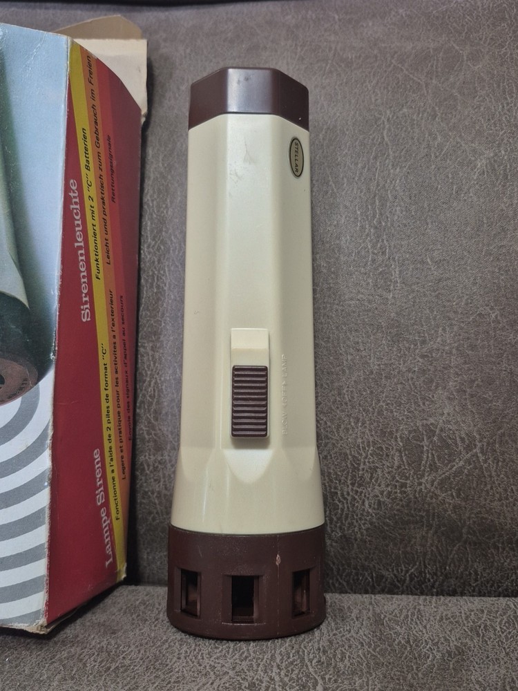 Vintage Kron Siren Flash Light "Loud"