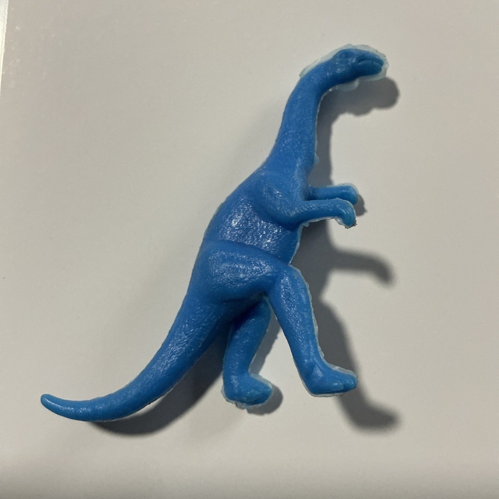 MPC 1962 mold Plateosaurus (Mold #33) Dinosaur Blue