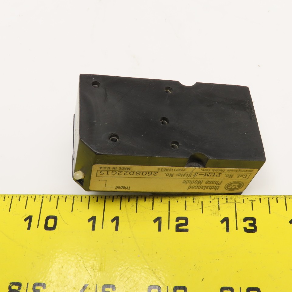 Westinghouse 2608D22G15 PUM-2 Unbalanced Phase Module