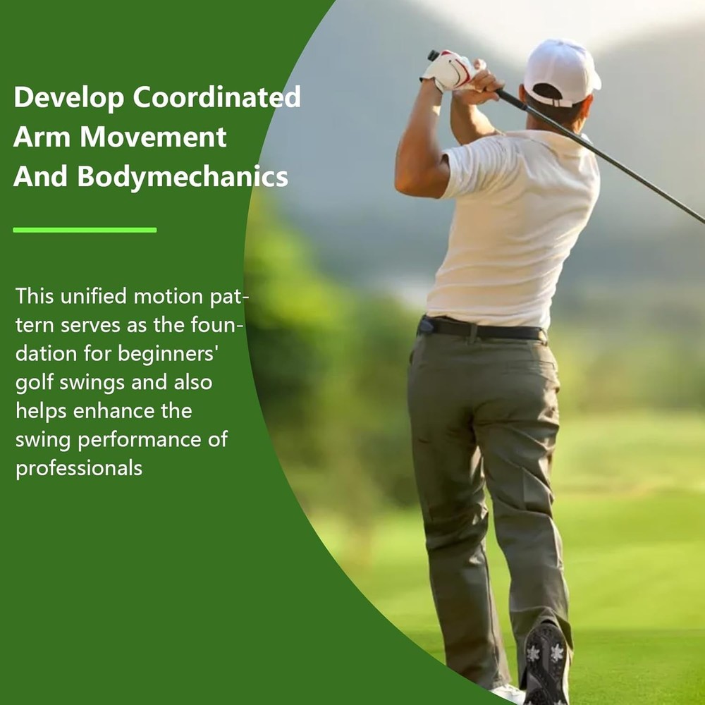 The Connector Golf Training Aid, Golf Swing Trainer Aid for Posture Correction P