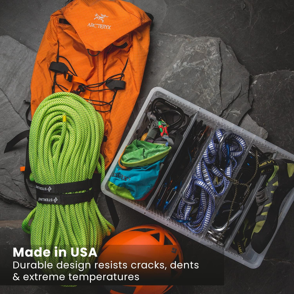 CRATE Starter Pack - Two Full Size and One Half Size crate, Stackable Outdoor Or