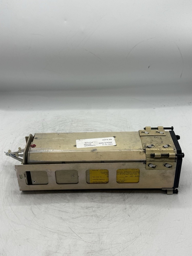 Argus 5000 Moving Map Display Indicator 5000-10-15 READ