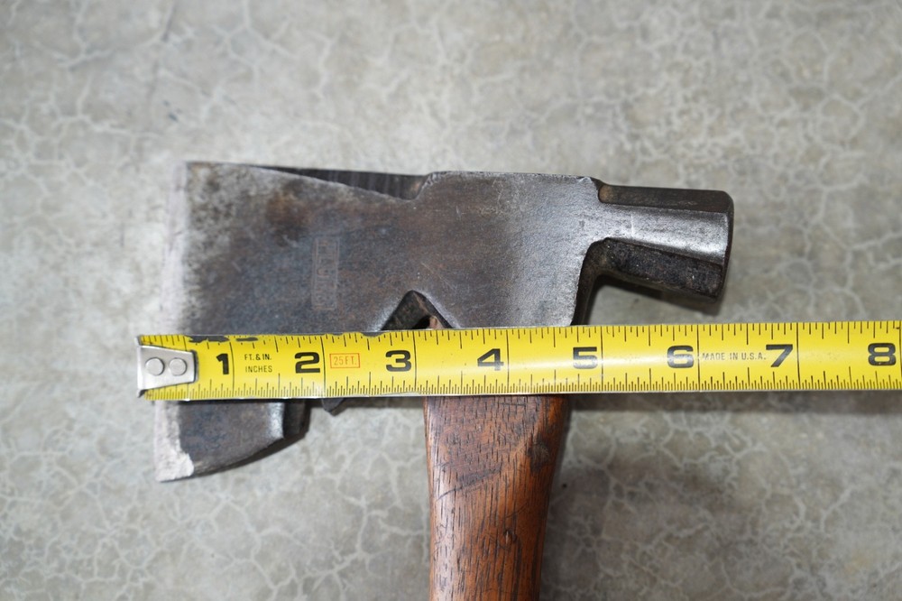 VTG PLUMB Carpenter Hatchet Octagonal Half Hatchet Carpenters Axe tool