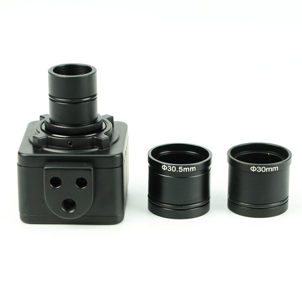 5MP USB CMOS Camera HD Digital Electron Microscope Eyepiece W/C Mount Adapter