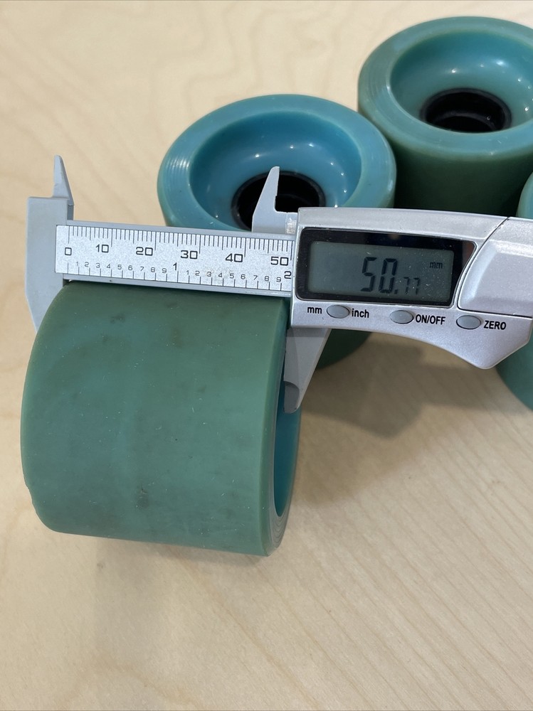 Vintage Kryptonics Teal Skateboard Wheels