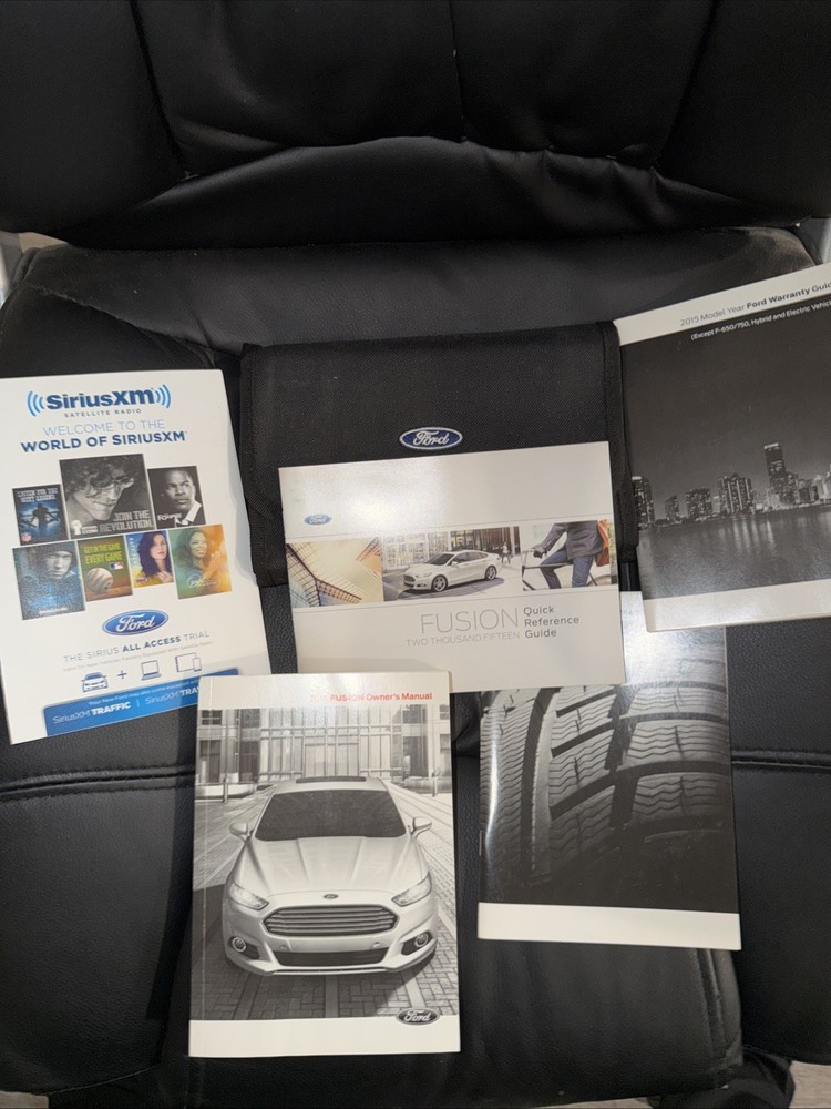 2015 Ford fusion Owners Manual