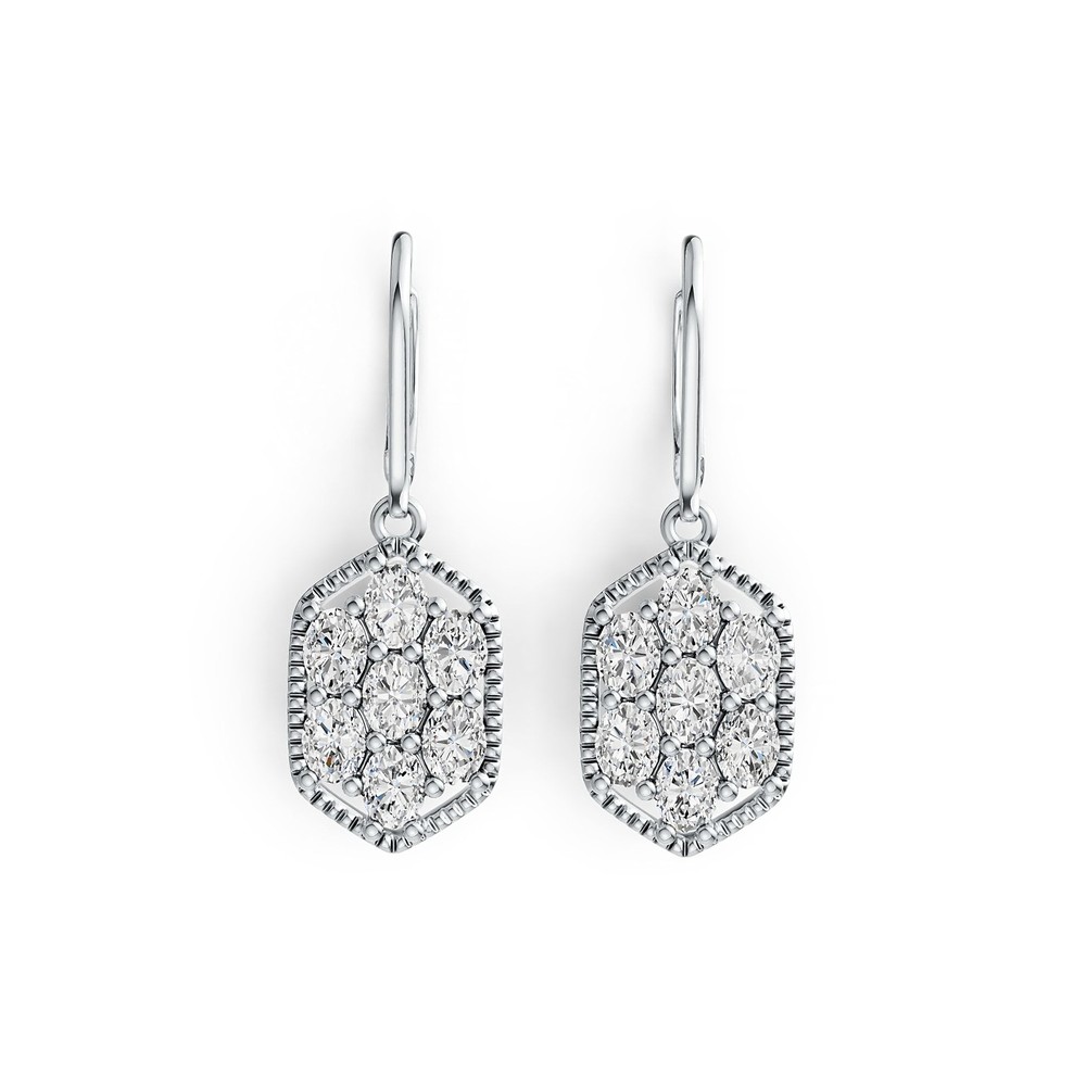 Sterling Silver Semi Mount Earrings Setting Oval OV 4X3mm