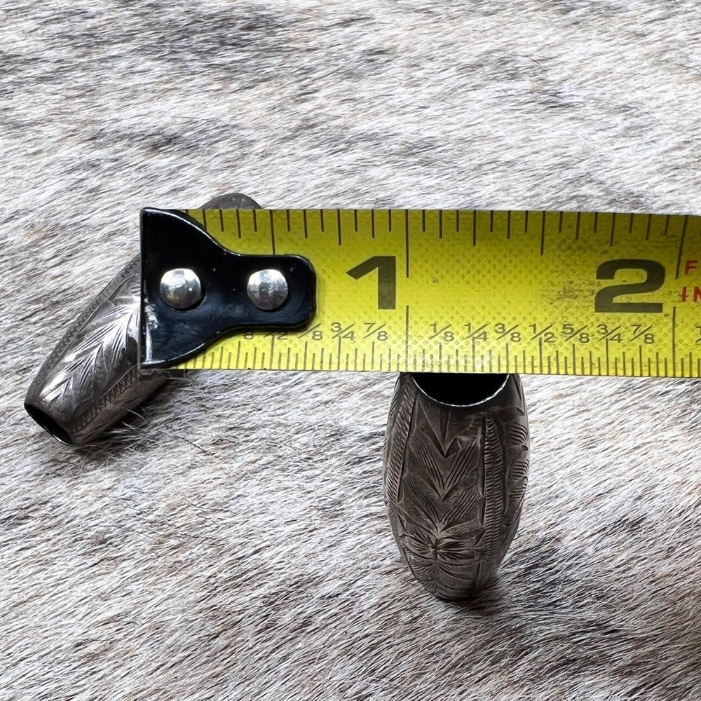 Vintage Vogt Sterling Silver Ferrules