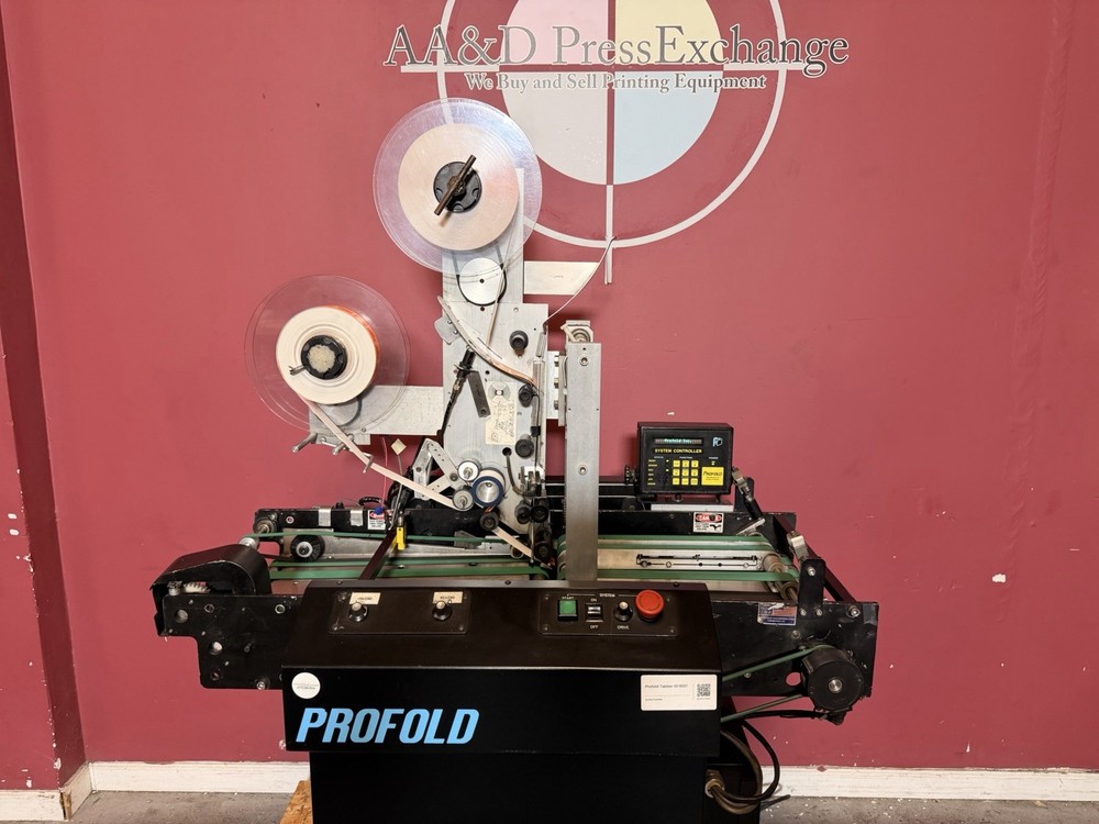 Profold Tabbing Machine !Video!