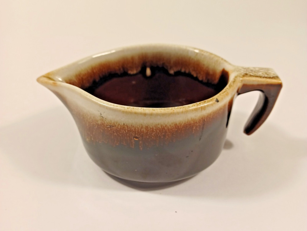 Pfaltzgraff Glazed Brown Creamer #24