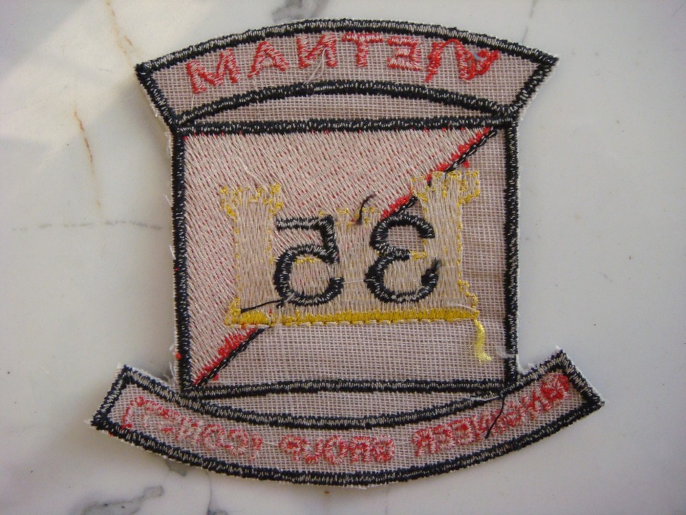 US ARMY 35th ENGINEER GROUP, VIETNAM WAR PATCH