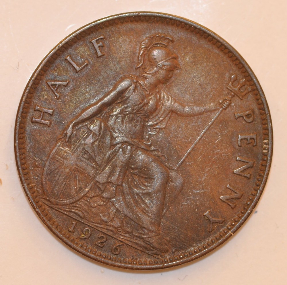 1926 Half Penny Great Britain