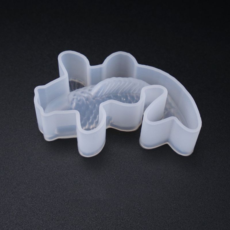 Silicone Mold Fish Shape Small Keychain Pendant Making Mold Ornament Accessory