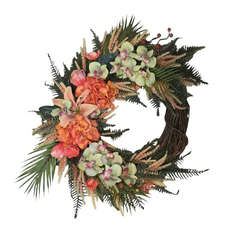 Gorgeous Summer Floral Wreath
