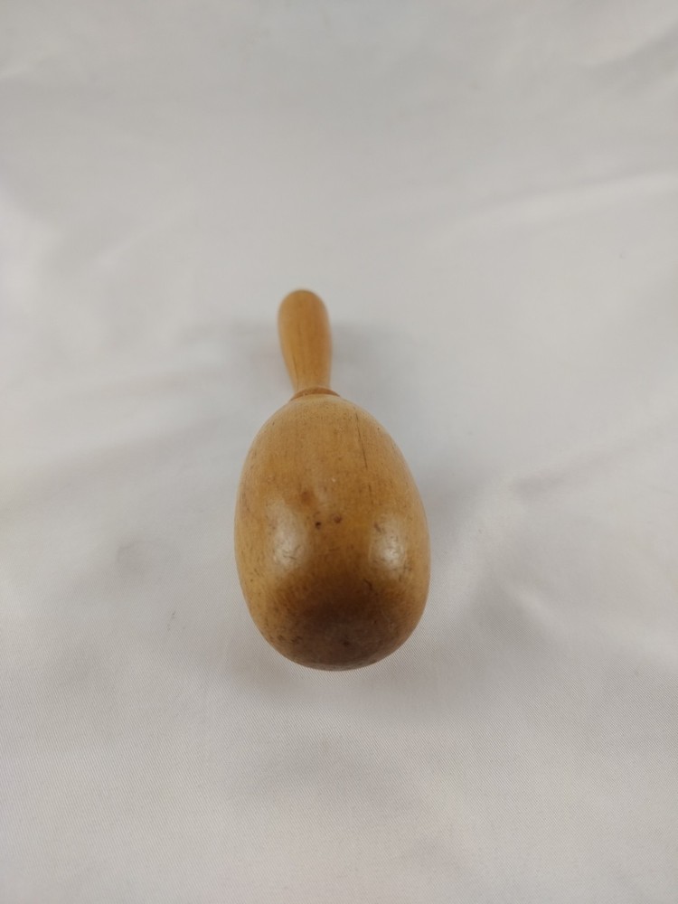 Vintage Wood darning egg Sock Mender 6”