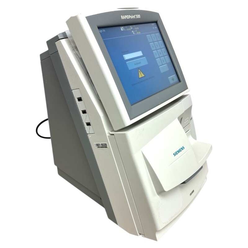 Siemens RAPIDPOINT 500 Blood Analysis System (Password)
